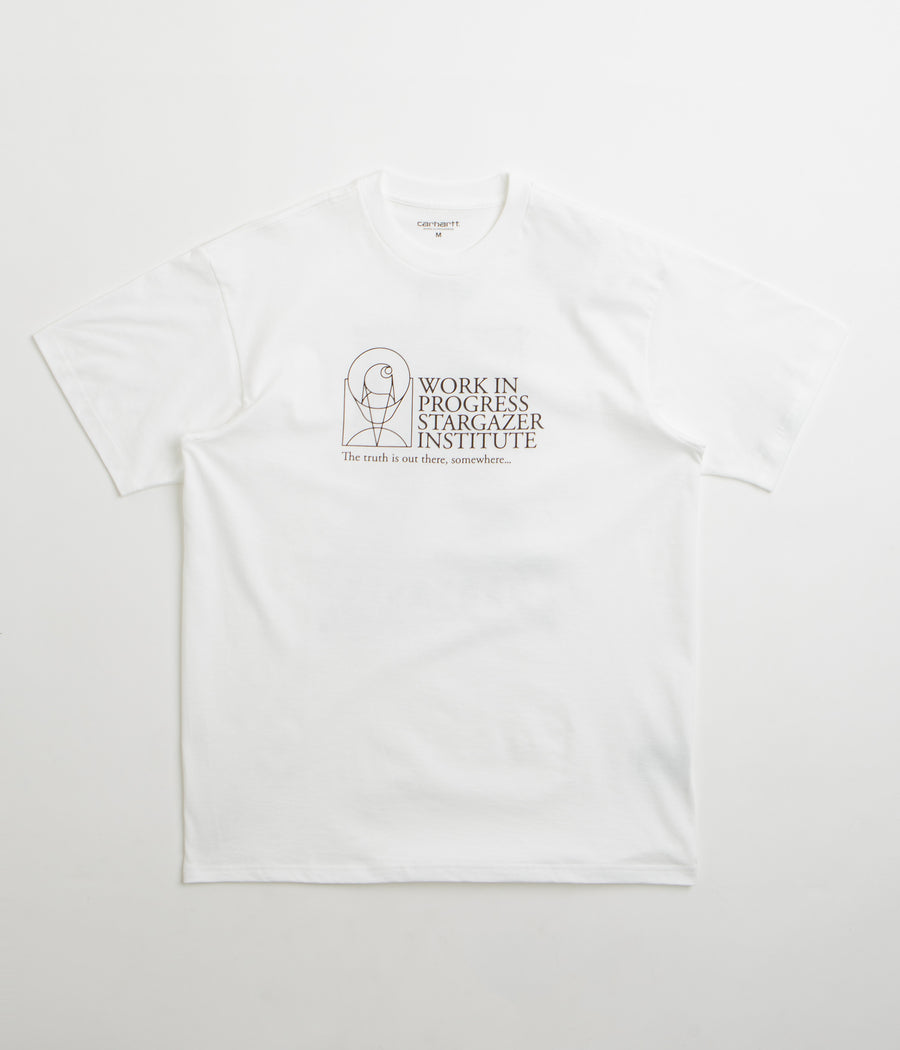 Carhartt Stargazer T-Shirt in White and Black