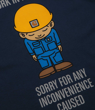 Carhartt Sumimasen T-Shirt in Air Force Blue