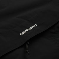 Carhartt Summer Windbreaker Pullover Jacket in Black and White thumbnail