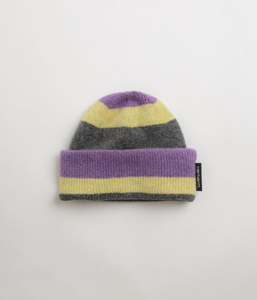 Carhartt Sundling Beanie in Sundling Stripe Jacquard and Aura