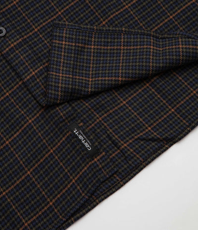 Carhartt Todrick Shirt - Todrick Houndstooth / Blue