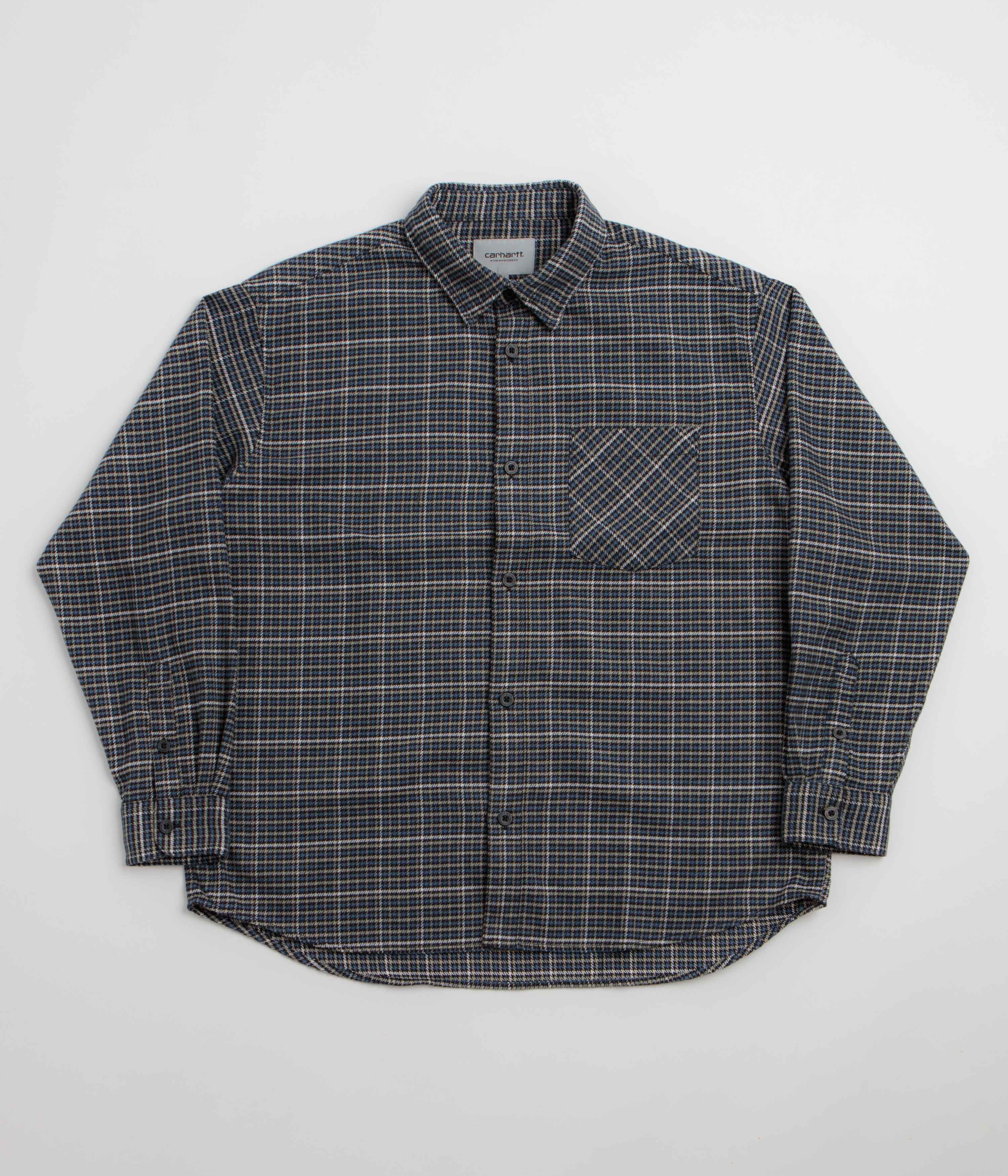 Carhartt Todrick Shirt - Todrick Houndstooth / Icesheet