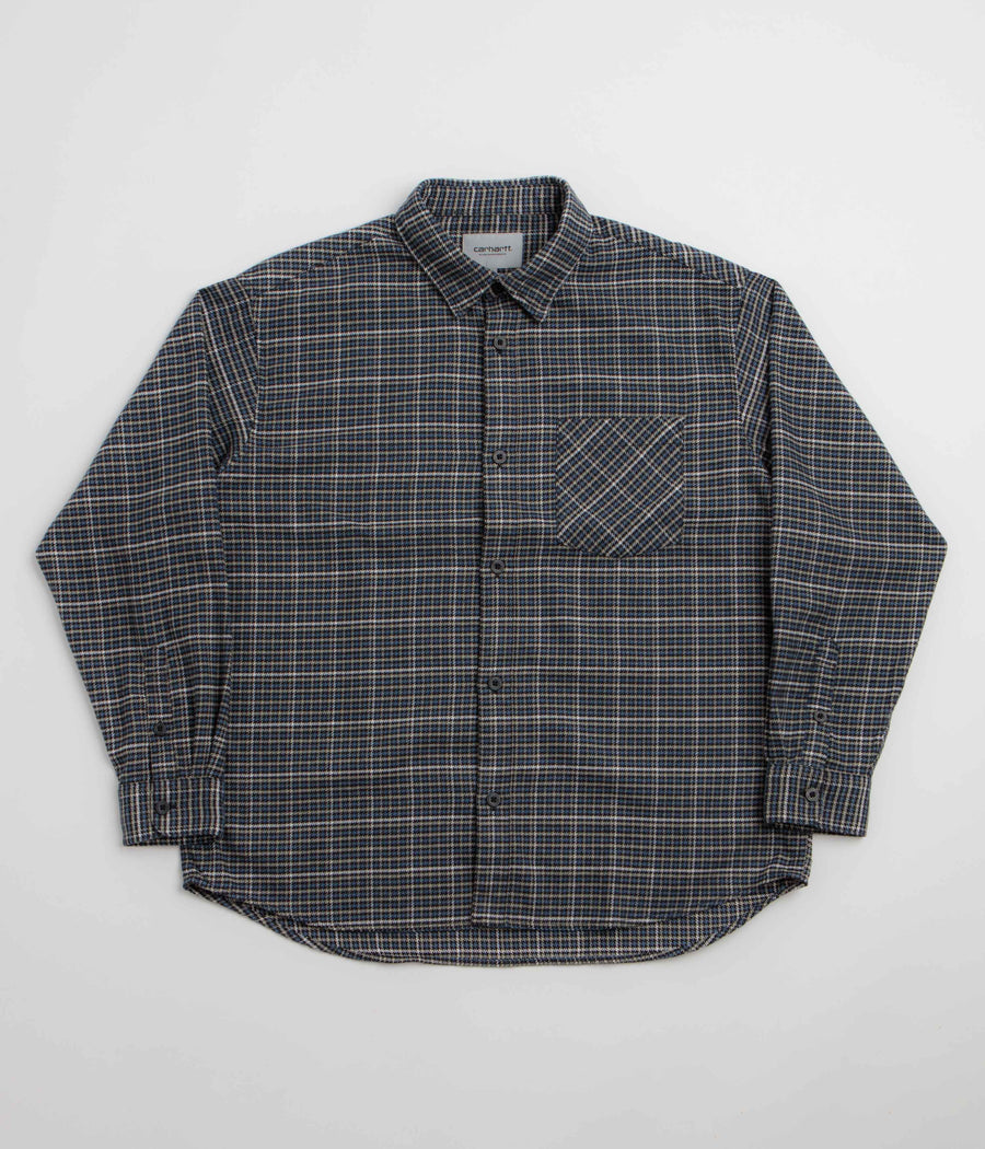 Carhartt Todrick Shirt - Todrick Houndstooth / Icesheet