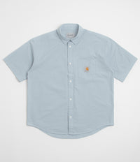 Carhartt Toland Shirt in Toland Stripe and Blue Fog