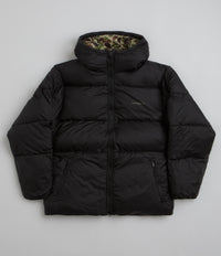 Carhartt Toronto Jacket in Black and Camo Duck / Green
