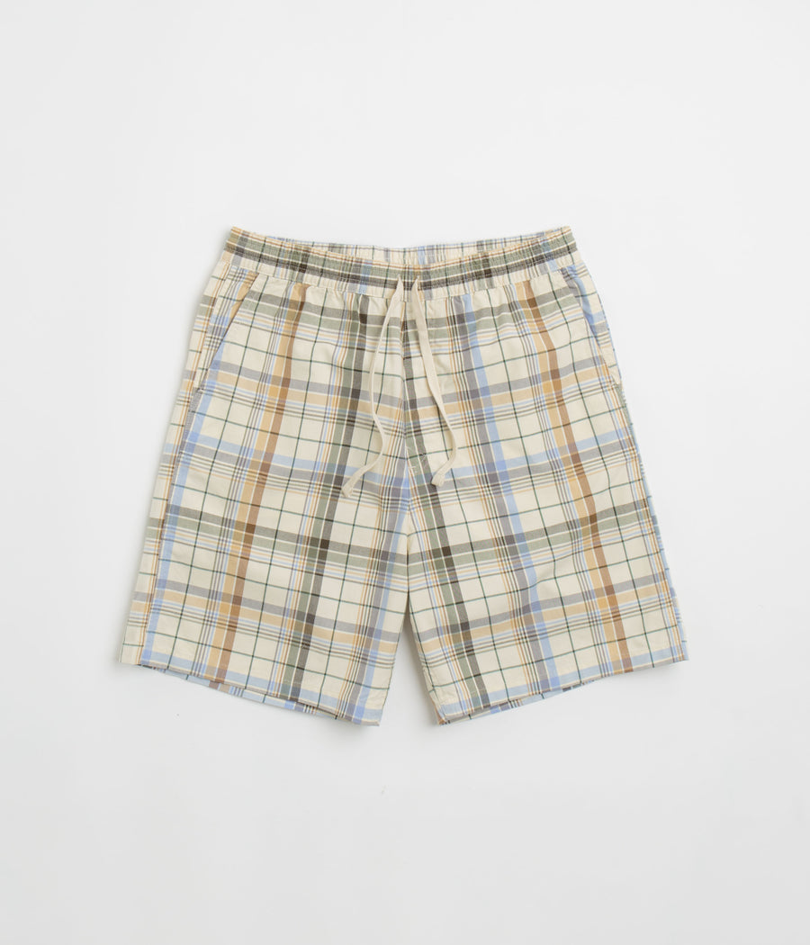 Carhartt Vilay Shorts in Vilay Check and Natural