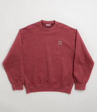 Carhartt Vista Crewneck Sweatshirt in Scarlet