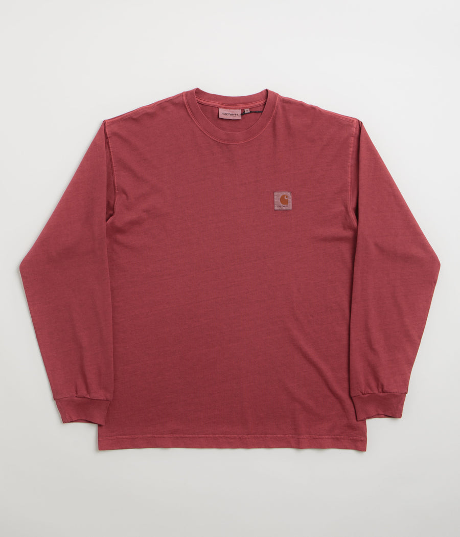 Carhartt Vista Long Sleeve T-Shirt in Scarlet
