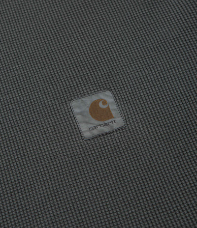 Carhartt Vista Waffle Long Sleeve T-Shirt - Black