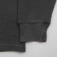 Carhartt Vista Waffle Long Sleeve T-Shirt - Black thumbnail