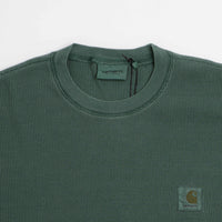 Carhartt Vista Waffle Long Sleeve T-Shirt in Dark Scarab thumbnail