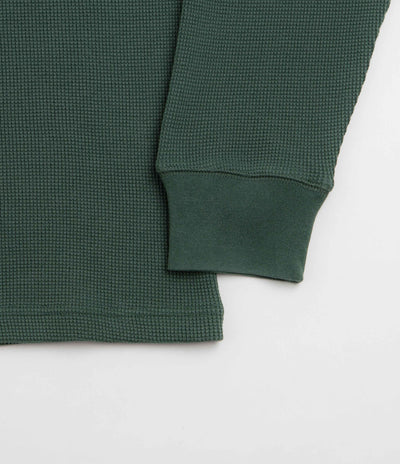 Carhartt Vista Waffle Long Sleeve T-Shirt - Dark Scarab