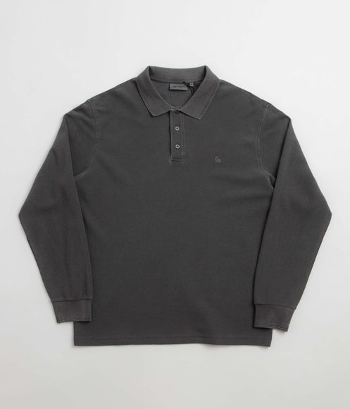 Carhartt Waffle Rugby Shirt - Black