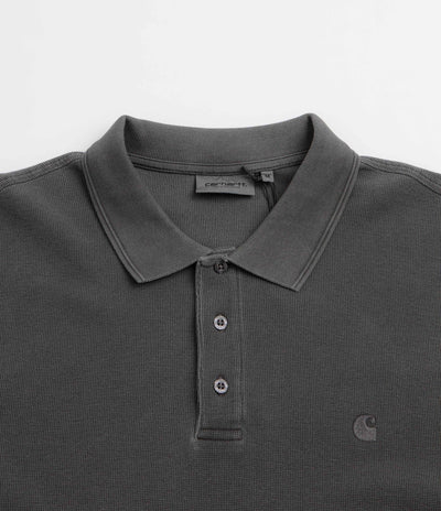 Carhartt Waffle Rugby Shirt - Black
