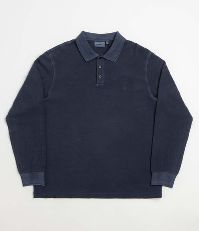 Carhartt Waffle Rugby Shirt - Dark Navy