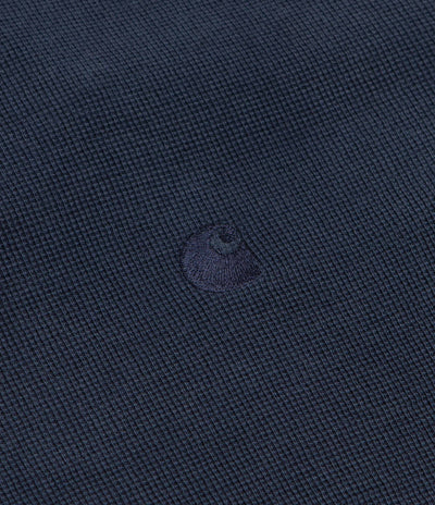 Carhartt Waffle Rugby Shirt - Dark Navy