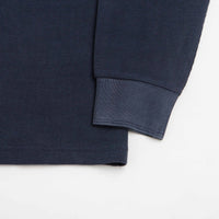 Carhartt Waffle Rugby Shirt - Dark Navy thumbnail