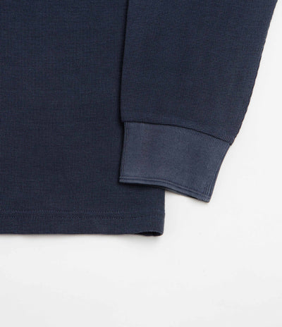 Carhartt Waffle Rugby Shirt - Dark Navy