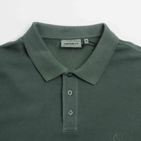 Carhartt Waffle Rugby Shirt - Dark Scarab thumbnail