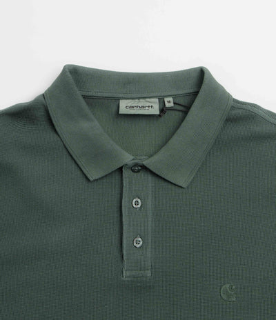 Carhartt Waffle Rugby Shirt - Dark Scarab