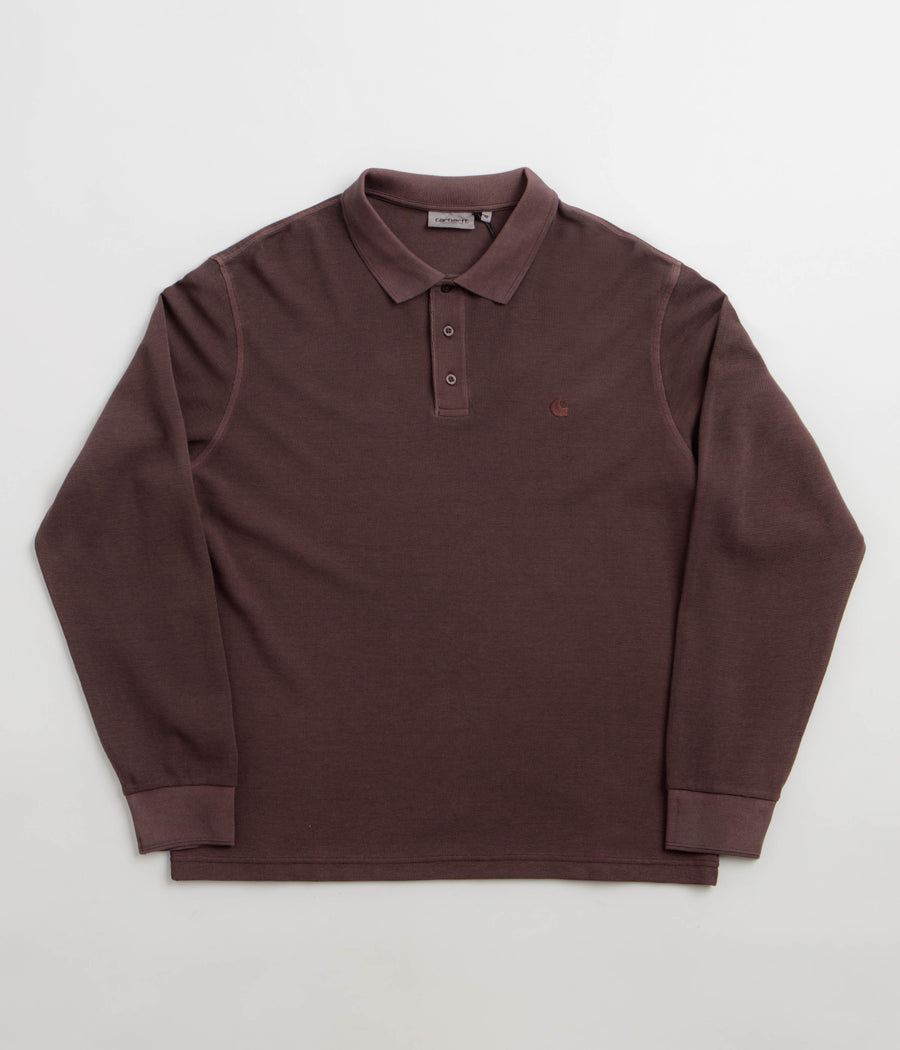 Carhartt Waffle Rugby Shirt - Palisander
