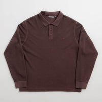 Carhartt Waffle Rugby Shirt - Palisander thumbnail