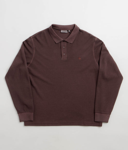 Carhartt Waffle Rugby Shirt - Palisander