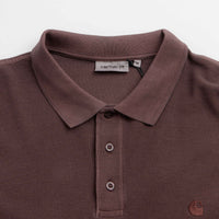 Carhartt Waffle Rugby Shirt - Palisander thumbnail