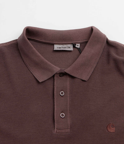 Carhartt Waffle Rugby Shirt - Palisander