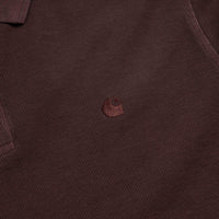 Carhartt Waffle Rugby Shirt - Palisander thumbnail