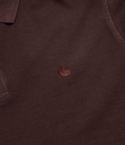 Carhartt Waffle Rugby Shirt - Palisander