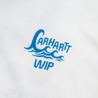 Carhartt Waves T-Shirt - White thumbnail