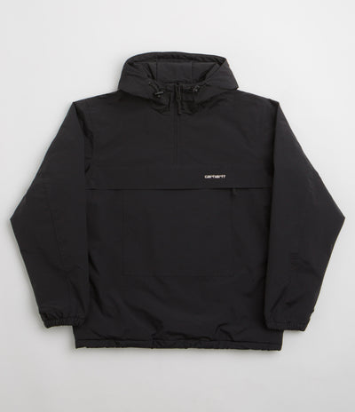 ジャケット・アウター carhartt Windbreaker Pullover M Carhartt WIP Windbreaker Pullover Jacket - Black | Urban
