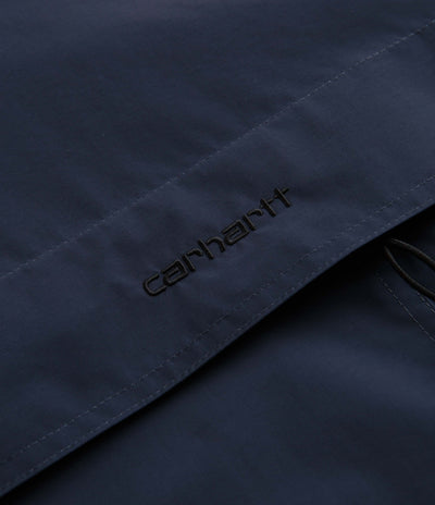 Carhartt Windbreaker Pullover Jacket - Blue / Black