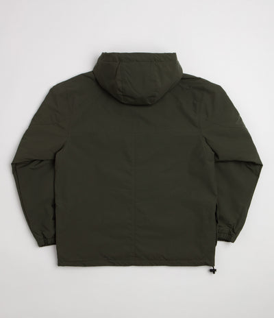 Carhartt Windbreaker Pullover Jacket - Cypress / Black