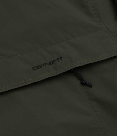 Carhartt Windbreaker Pullover Jacket - Cypress / Black