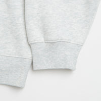 Carhartt WIP Label Polo Sweatshirt - Ash Heather thumbnail
