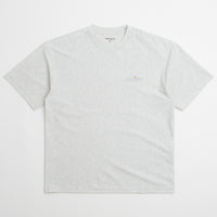 Carhartt WIP Label T-Shirt - Ash Heather thumbnail