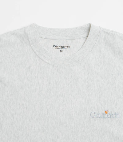 Carhartt WIP Label T-Shirt - Ash Heather