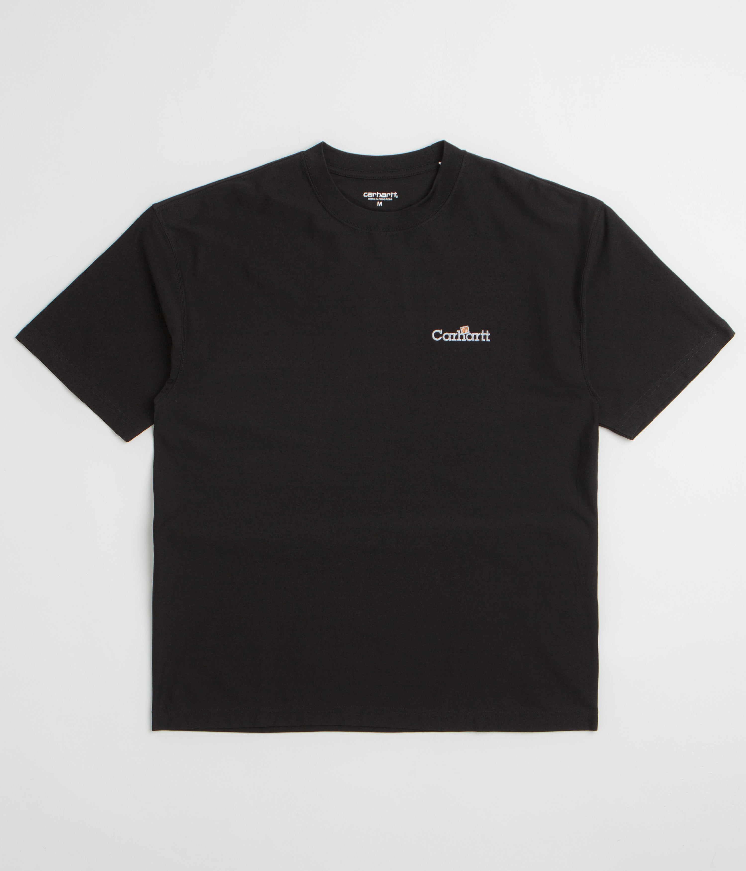 Carhartt WIP Label T-Shirt - Black