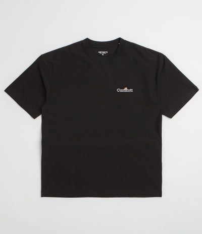 Carhartt WIP Label T-Shirt - Black