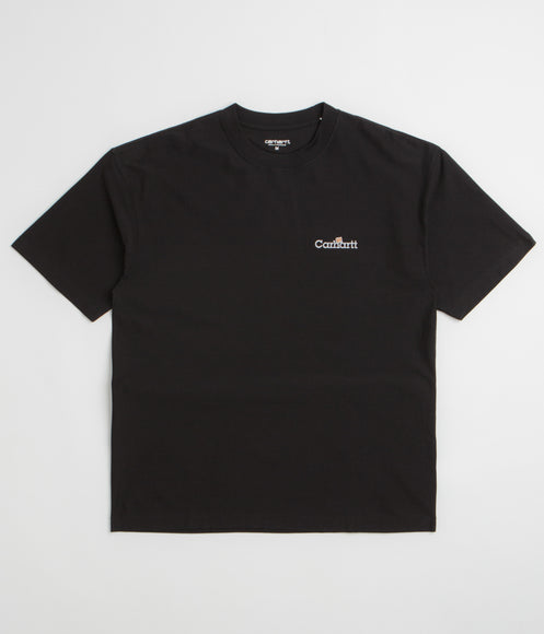 Carhartt WIP Label T-Shirt - Black