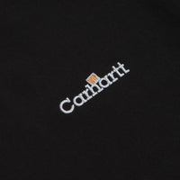 Carhartt WIP Label T-Shirt - Black thumbnail