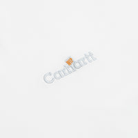 Carhartt WIP Label T-Shirt - White thumbnail