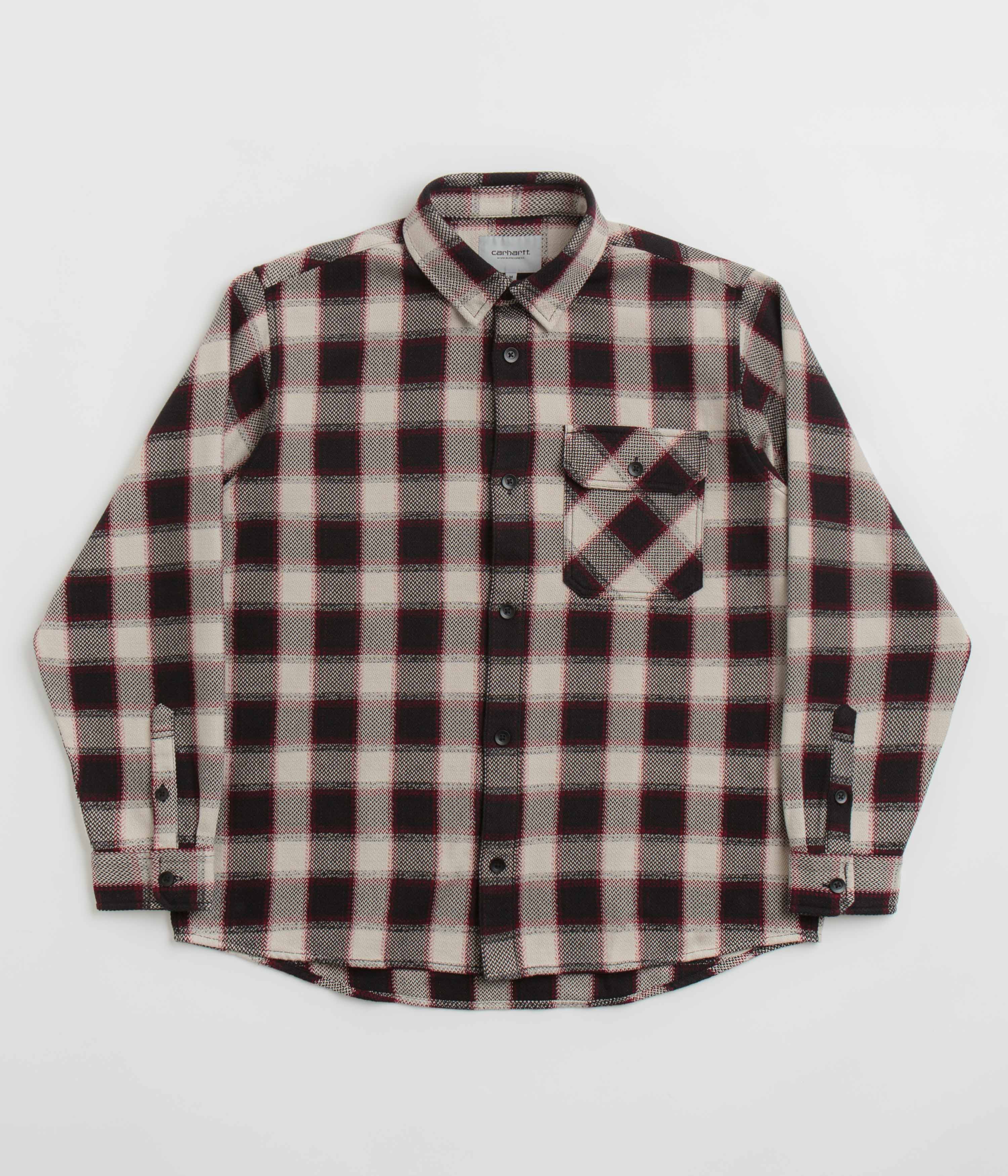 Carhartt Witten Shirt in Witten Check and Moonbeam