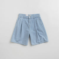 Carhartt Womens Alta Shorts in Stone Bleached Blue thumbnail