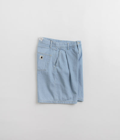 Carhartt Womens Alta Shorts in Stone Bleached Blue