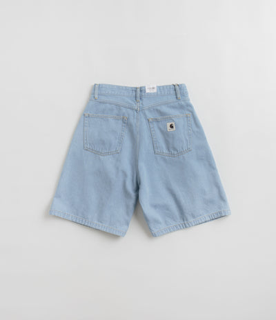 Carhartt Womens Alta Shorts in Stone Bleached Blue
