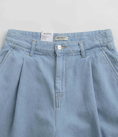 Carhartt Womens Alta Shorts in Stone Bleached Blue
