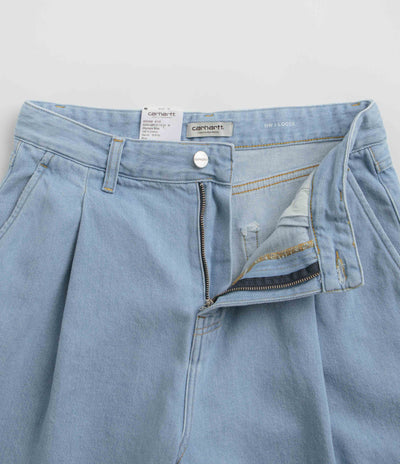 Carhartt Womens Alta Shorts in Stone Bleached Blue
